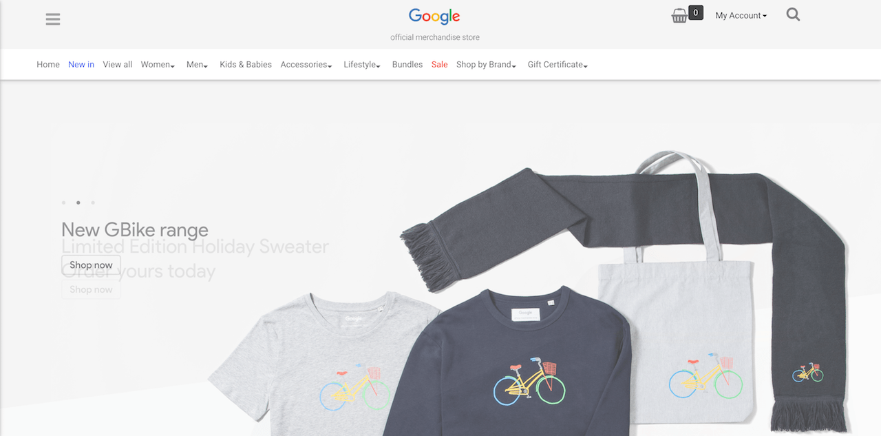 Google Merchandise Store