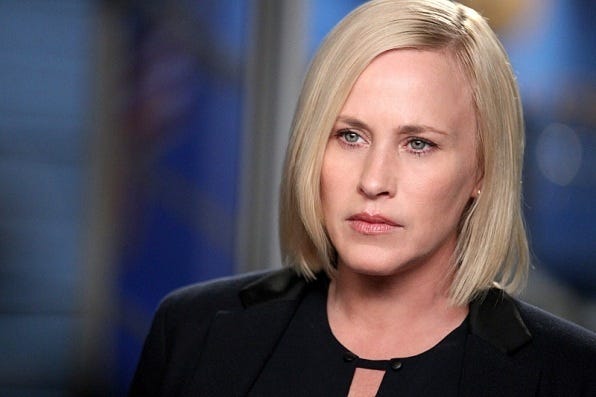 patricia arquette questioning bullies on csi cyber 2015