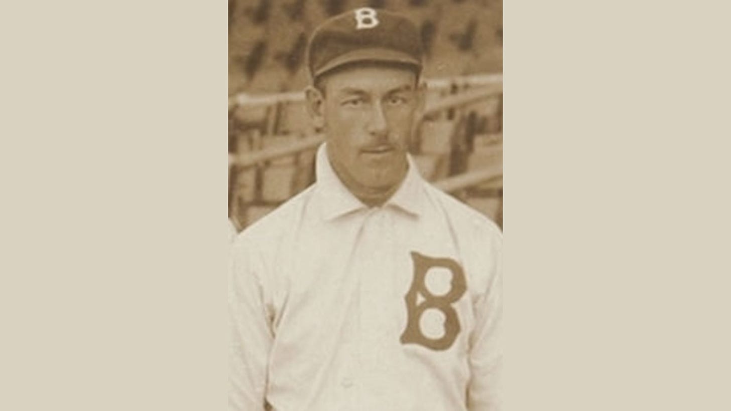 Baseball Replay Journal Players Irvin Wilhelm 1908 Brooklyn Superbas