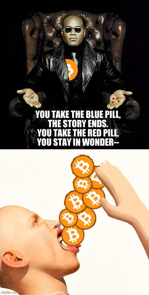 Blue Pill, Red Pill, Orange Pill - Imgflip