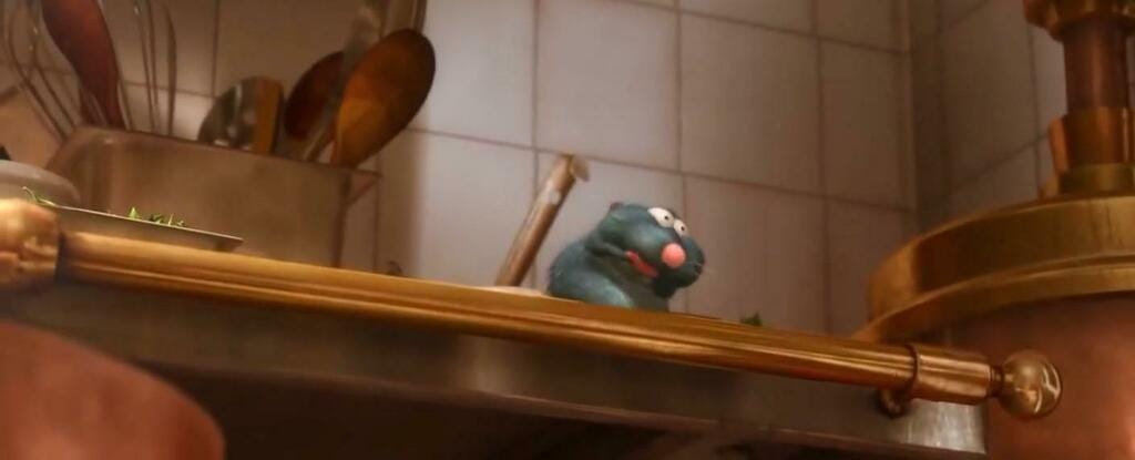 Hidden Movie Details on X: "In Ratatouille (2007), Remi gags at the smell  of Linguini's soup. Rats are physically unable to gag or vomit, which means  that the soup was so atrocious,