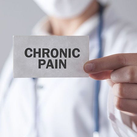How does pain become chronic?