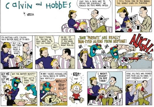 calvin and hobbes comic strips | Explore Tumblr Posts and Blogs | Tumpik