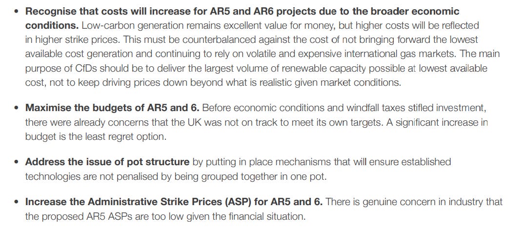 Energy UK warns prices in AR5 and AR6 will need to rise