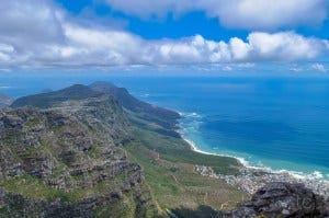 Spectacular Views from Table Mountain in Cape Town