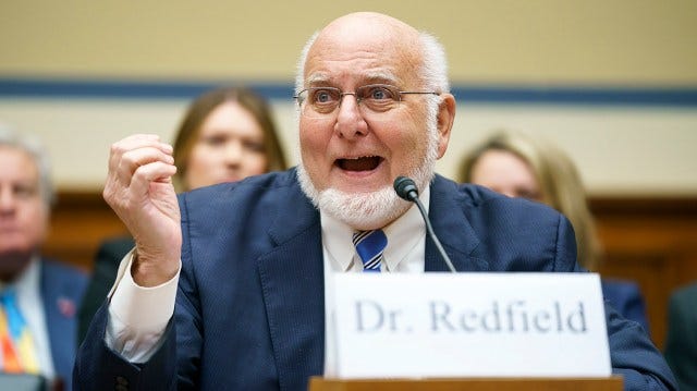 Former CDC Director Dr. Robert Redfield