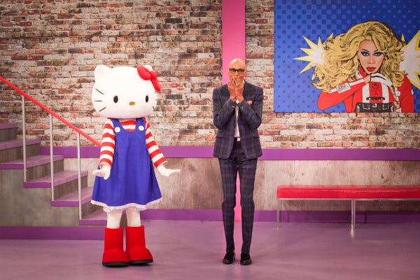 rupauls drag race hello kitty 2015