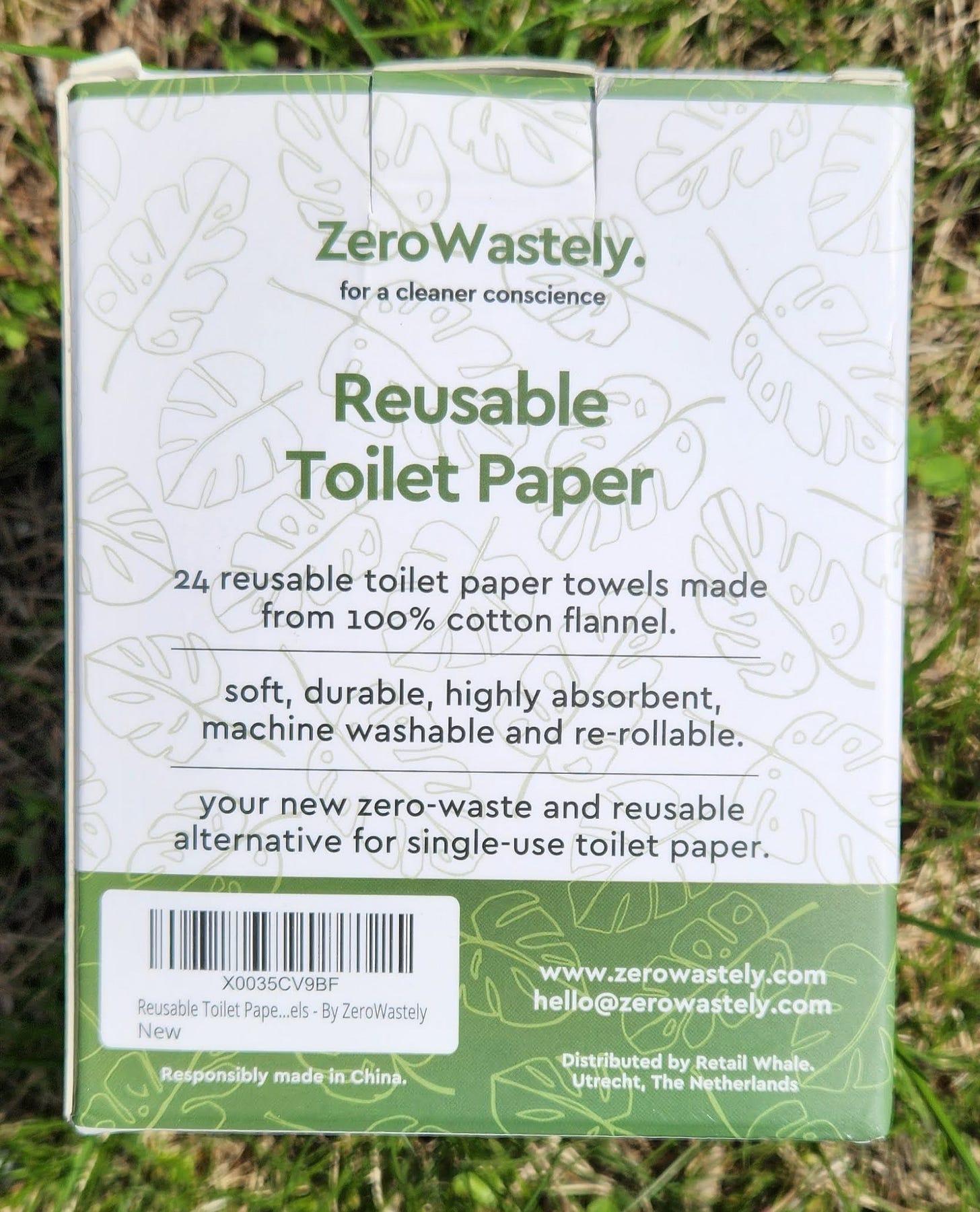 Resusable toilet paper