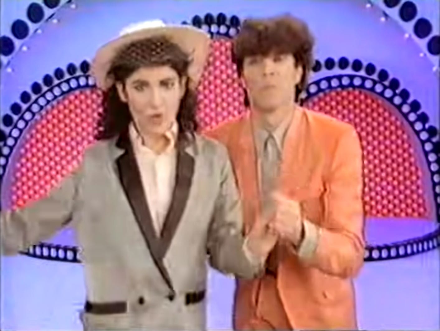 Russell Mael and Jane Wiedlin.