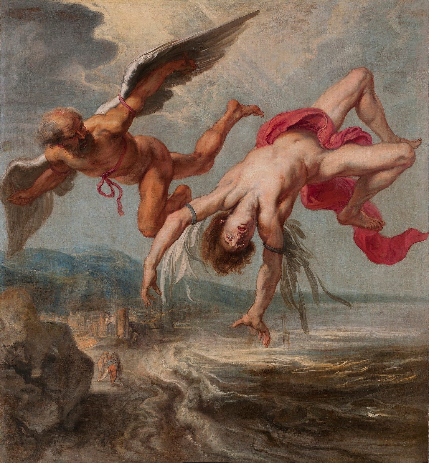 Jacob Peter Gowy's The Flight of Icarus