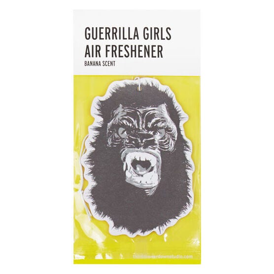 guerilla girls air freshener