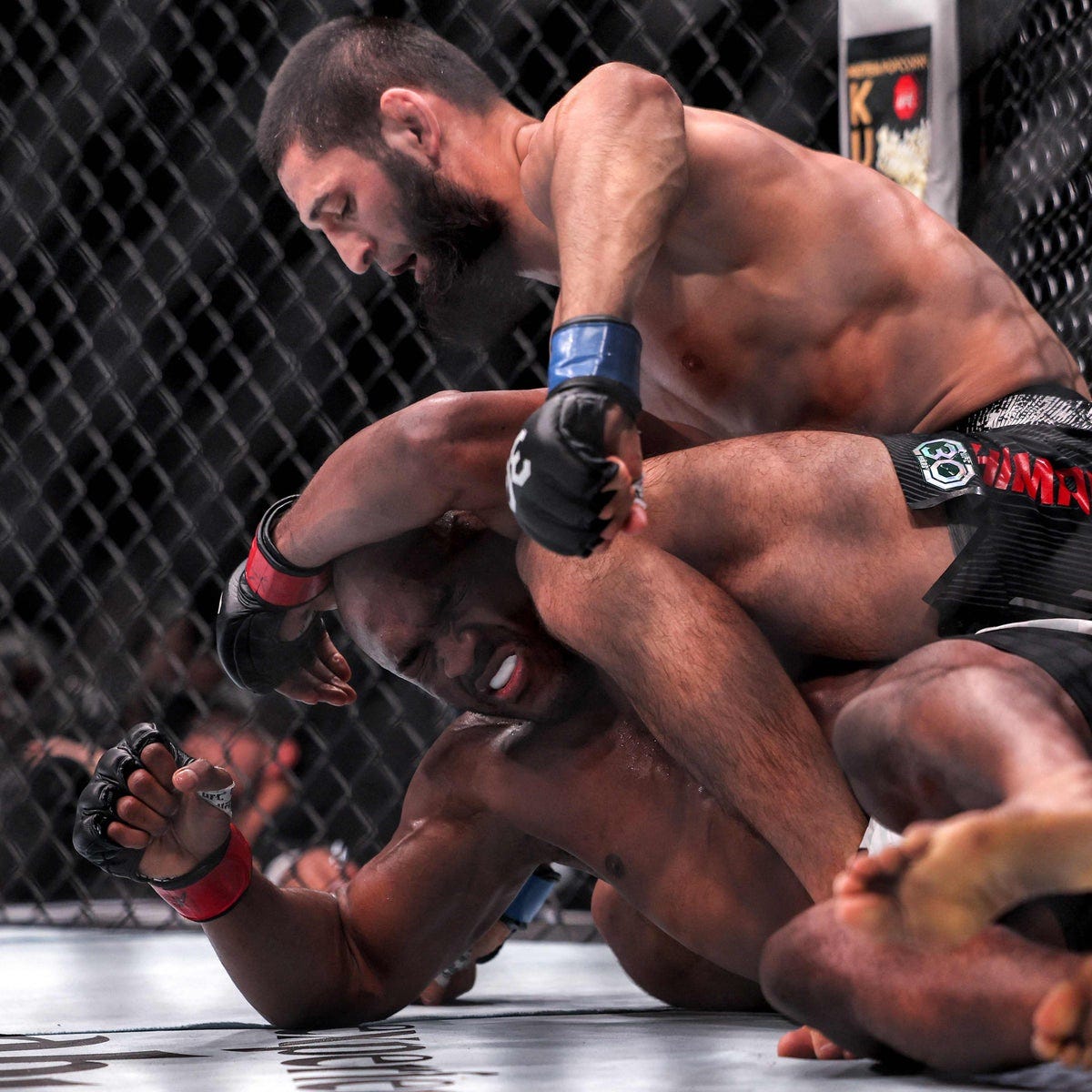 UFC 294: Khamzat Chimaev sees off valiant Kamaru Usman in co-main event |  The Independent