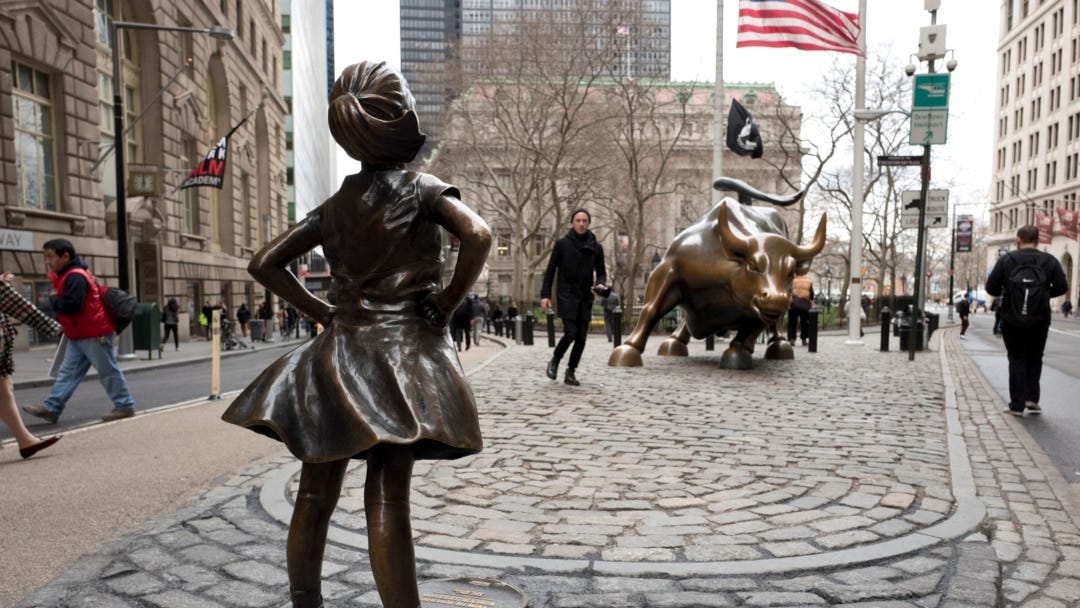 'Fearless Girl' to Leave Wall Street's 'Charging Bull'