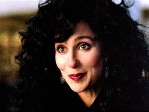 Cher in Moonstruck (1987)