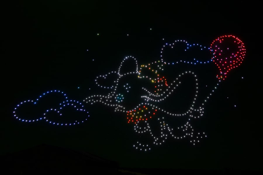 Dumbo Disney Dreams That Soar drone show