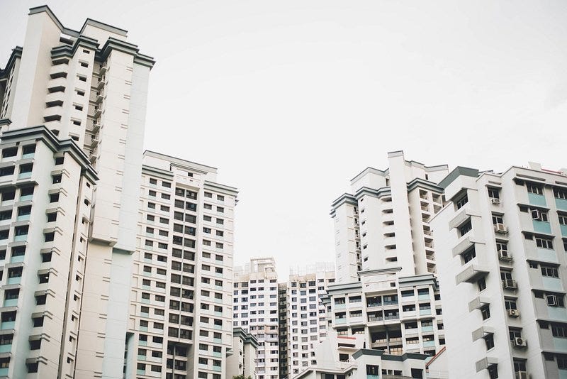 Apartment living Singapore. | Free Photo - rawpixel