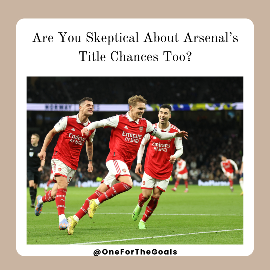 Can Arsenal Go All the Way to Win the Premier League title?
