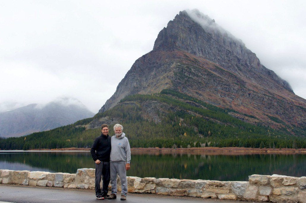 Exploring the east side of Glacier National Park.