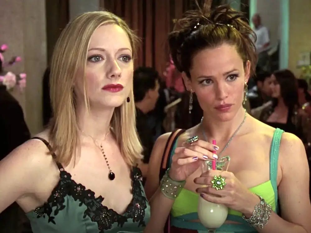 Lucy "Tom Tom" Wyman and Jenna Rink in 13 Going on 30.