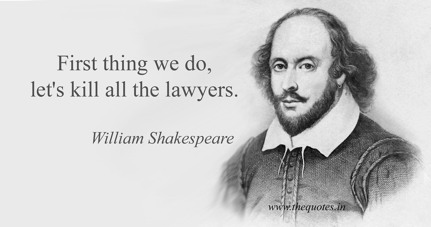 First thing we do, let's kill all the lawyers – William Shakespeare |  William shakespeare, Shakespeare, Williams