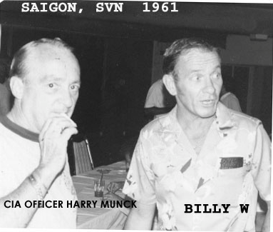 Billy Waugh and CIA Officer Harry Munck Saigon SVN 1961 - Billy Waugh and CIA Officer Harry Munck Saigon SVN 1961