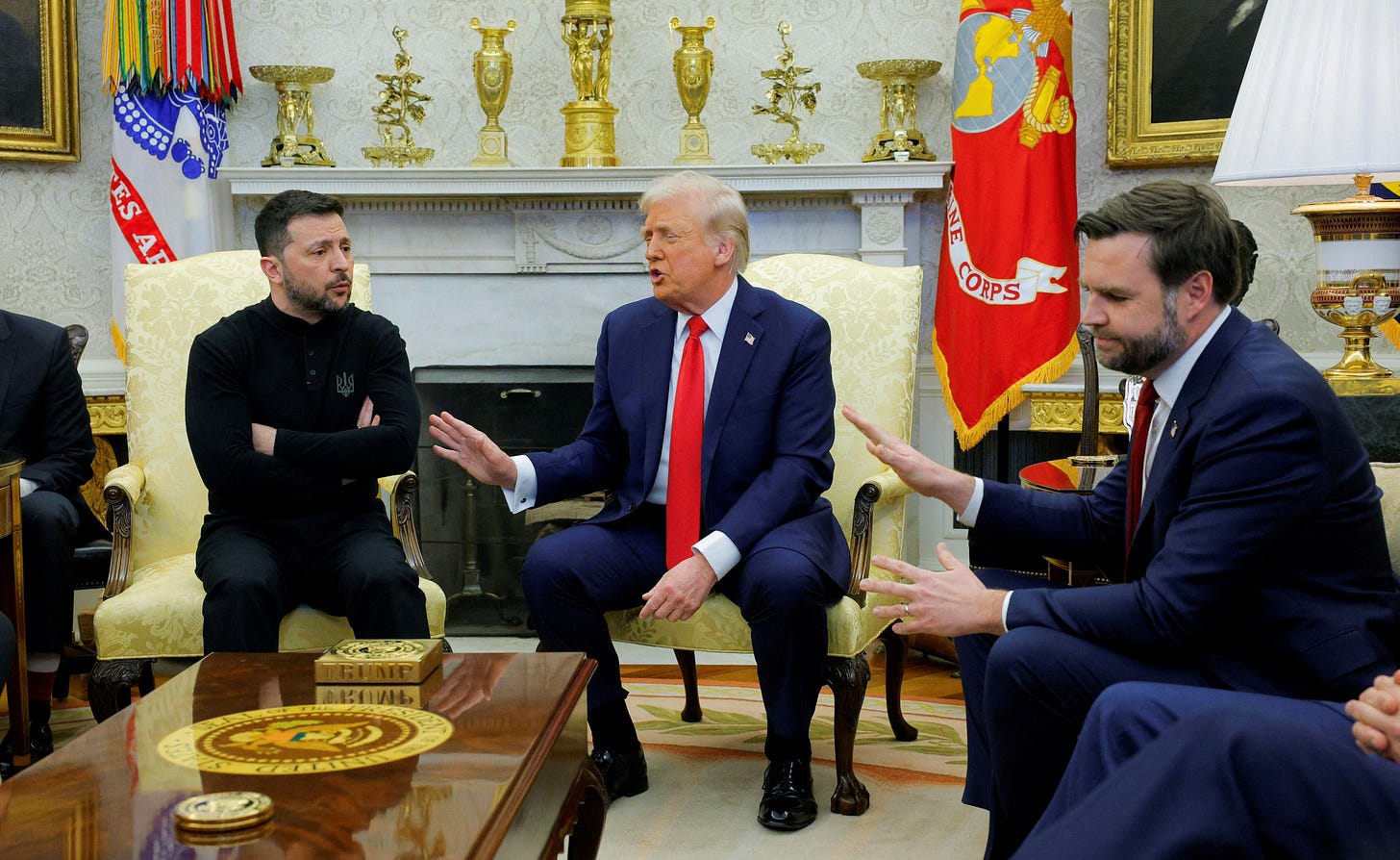 Hard truths about the Trump-Zelensky-Vance Oval Office blow-up |  Responsible Statecraft
