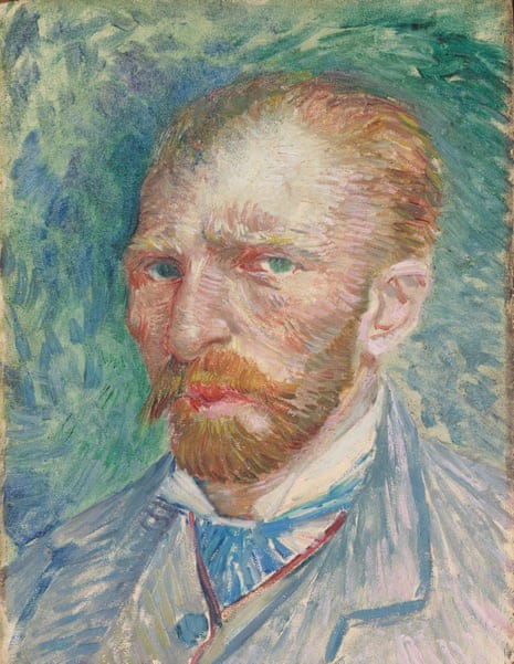 Self-Portrait, Spring 1887, by Vincent van Gogh.