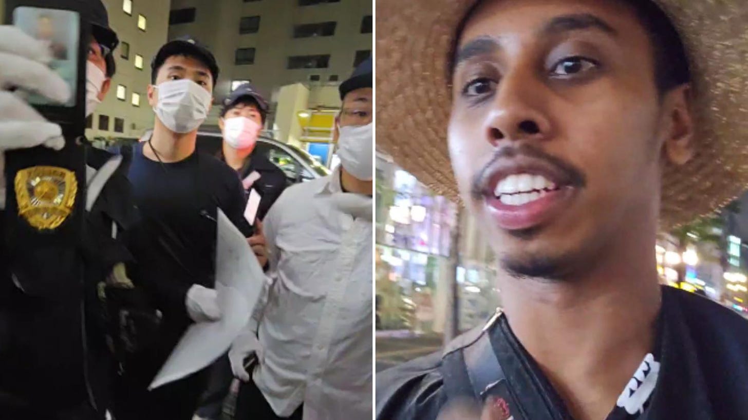 Kick streamer Johnny Somali arrested in Japan after breaking into  construction site - Dexerto