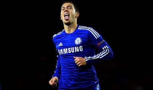 chelsea eden hazard expects top spot on premier league 2015