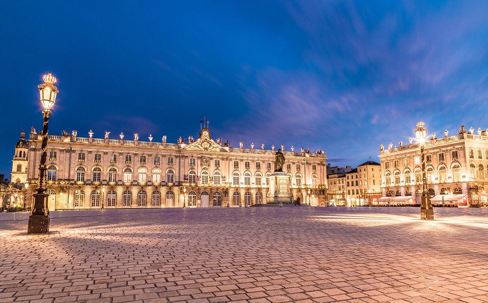 Running in Nancy: capital of the Dukes of Lorraine