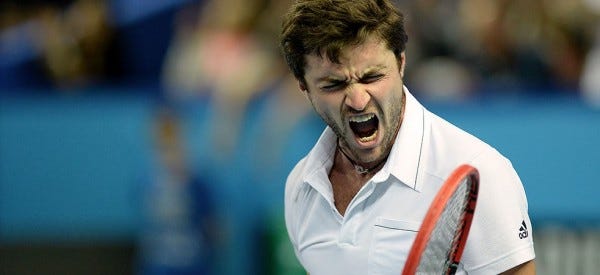 gilles simon defeats sergiy stakhovsky for gael monfils atp marseille tennis 2015