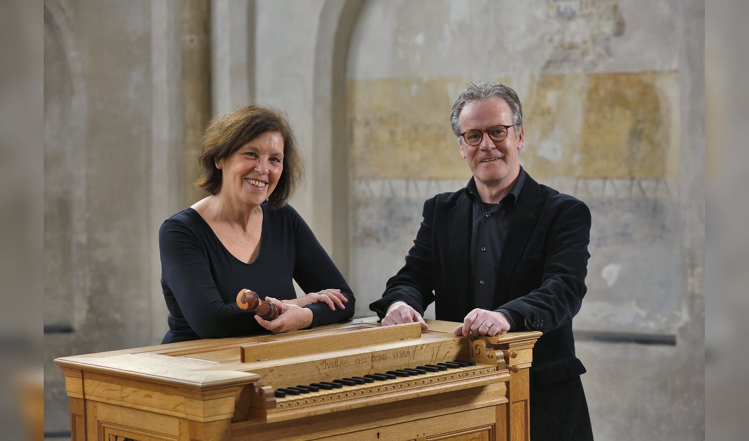 Hanne Feldhaus en Wim Ruessink. Foto: Heinz Duttmann