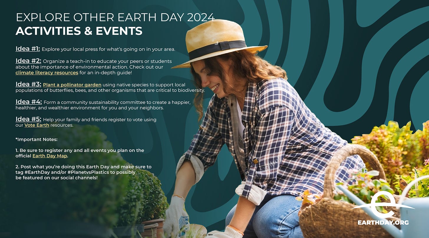 5 Ideas to Explore Earth Day 2024