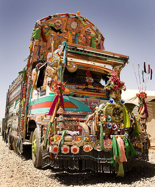 File:Colourful afghan truck.jpg