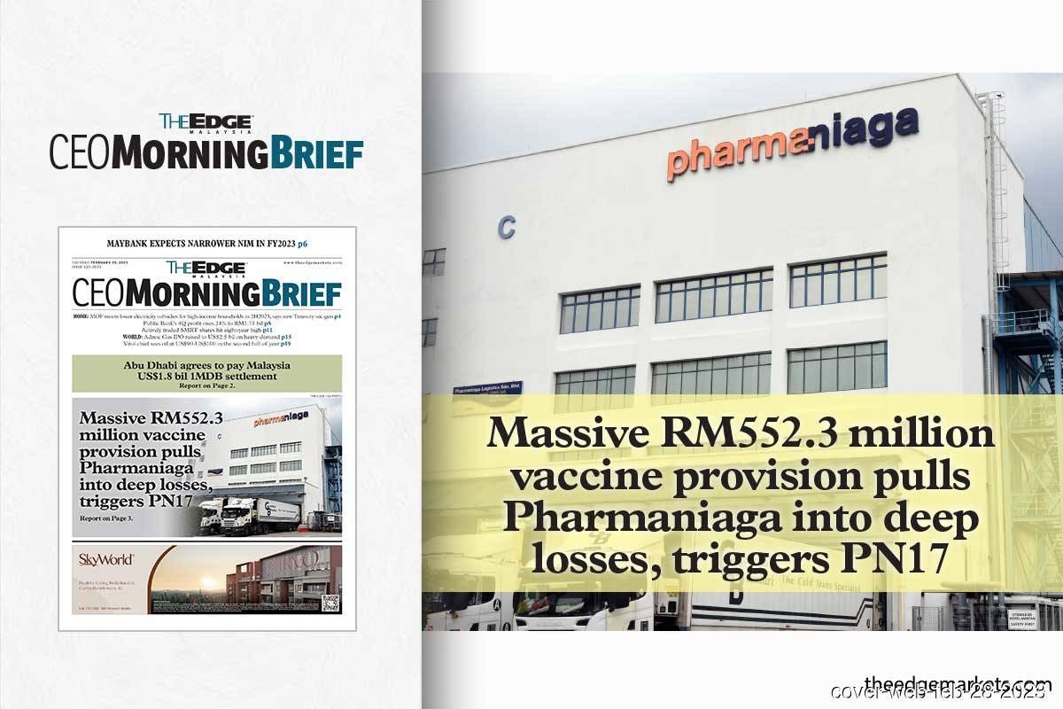 Massive RM552.3 million vaccine provision pulls Pharmaniaga into deep losses, triggers PN17