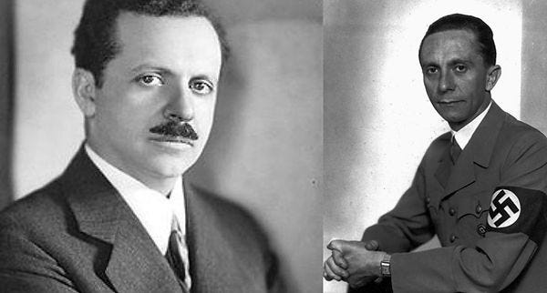 Edward Bernays & Joseph Goebbels, los titanes de las comunicaciones  estratégicas.