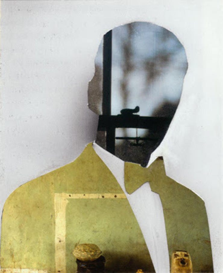 Melinda Gibson, Photomontage XIX, (taken from pages 128, 179,192), (2009-2010)