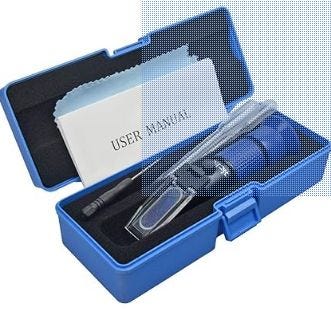 Refractometer for sugar content in jams