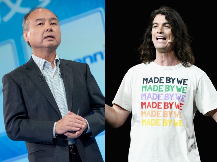 SoftBank Masayoshi Son Still Loves and Respects WeWork's Adam Neumann -  Business Insider