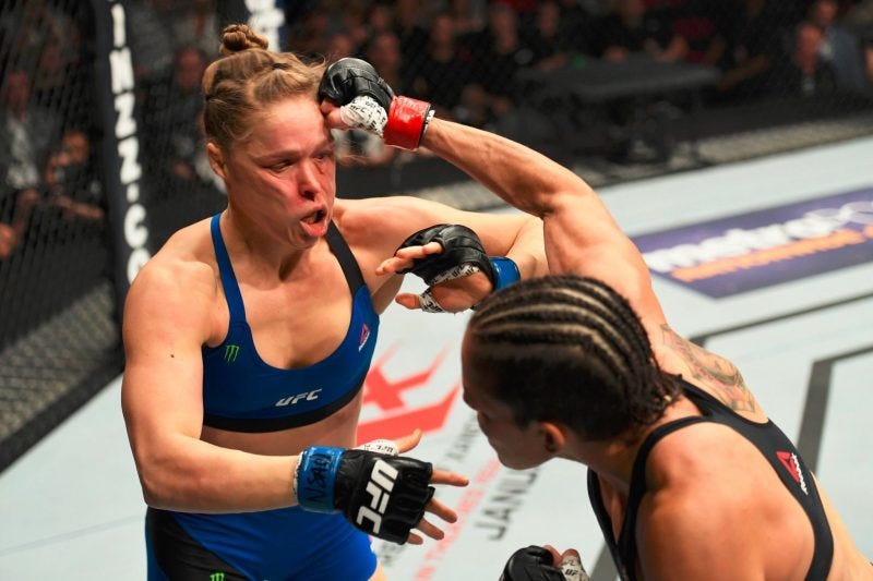 ronda rousey vs amanda nunes mma