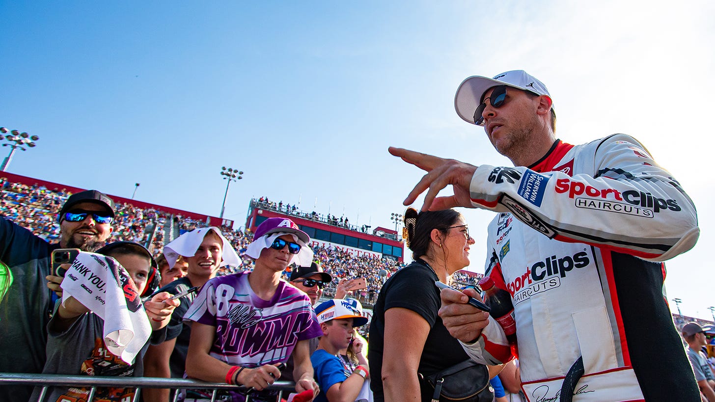 Denny Hamlin talks about the Team Charter negotiations, says they're stagnant