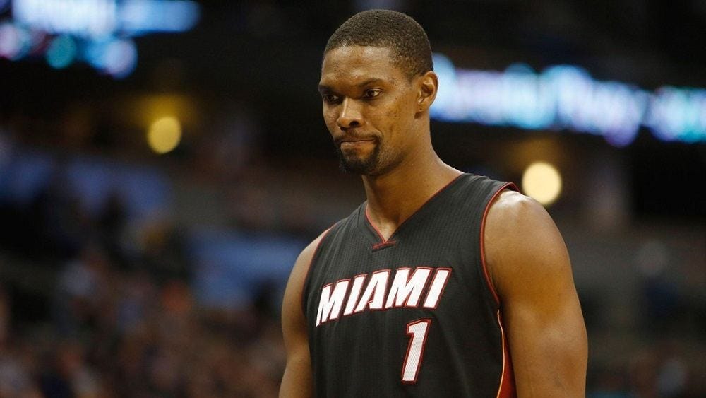 Chris Bosh career with Miami Heat over 2016 images