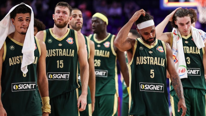 Boomers in precarious position heading into Paris Olympic Games with  expectations of gold - ABC News