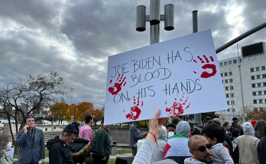 In Michigan, where every vote counts, Arab Americans are turning away from  Biden | WGCU PBS & NPR for Southwest Florida