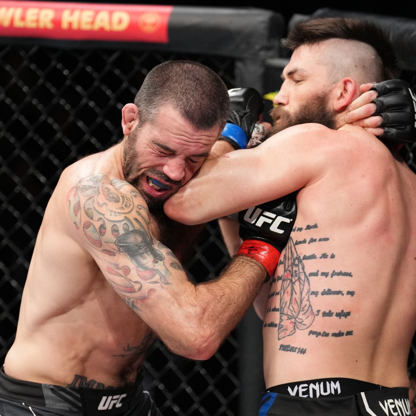 UFC Columbus results: Bryan Barberena splits Matt Brown in back-and-forth  war - MMAmania.com