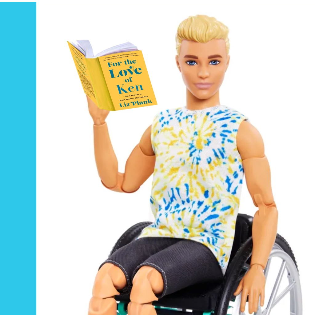 ken in wheelchair reading "for the love of ken"