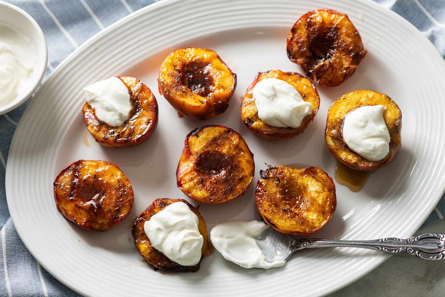 Grill Peaches