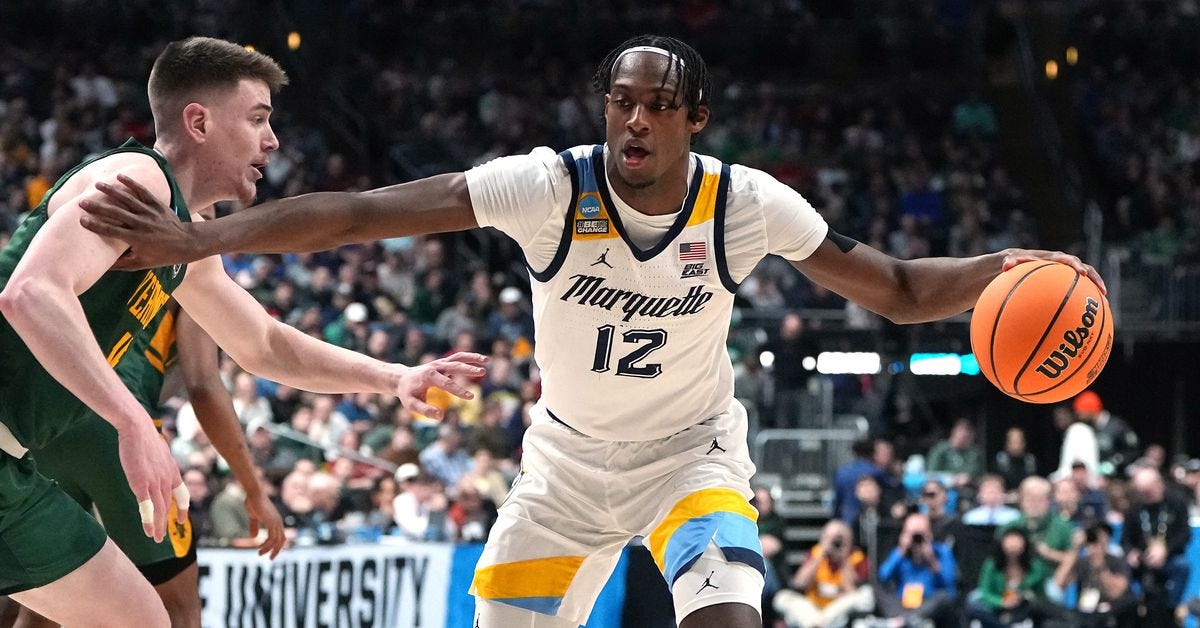 Marquette's Olivier-Maxence Prosper Invited To 2023 NBA Draft Combine -  Anonymous Eagle