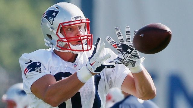 patriots rob gronkowski fantasy football quarterback picks