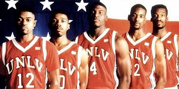 Unforgettable UNLV Basketball Team